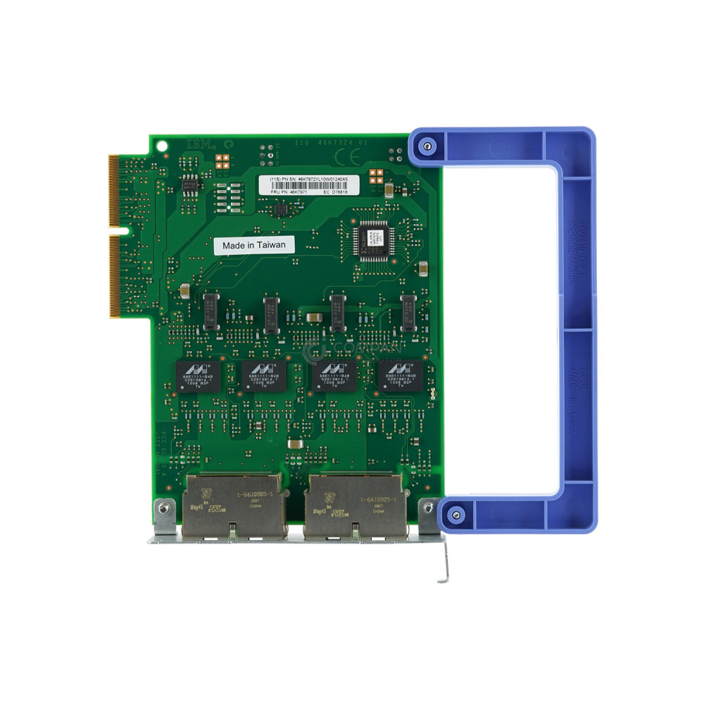 46K7971 IBM 4-PORT 1GB RJ-45 INTEGRATED ETHERNET ADAPTER FOR IBM POWER 750